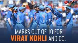 India vs New Zealand, 2017 ODI series: Marks out of 10 for Virat Kohli and co. India vs New Zealand, 2017 ODI series: Marks out of 10 for Virat Kohli and co.